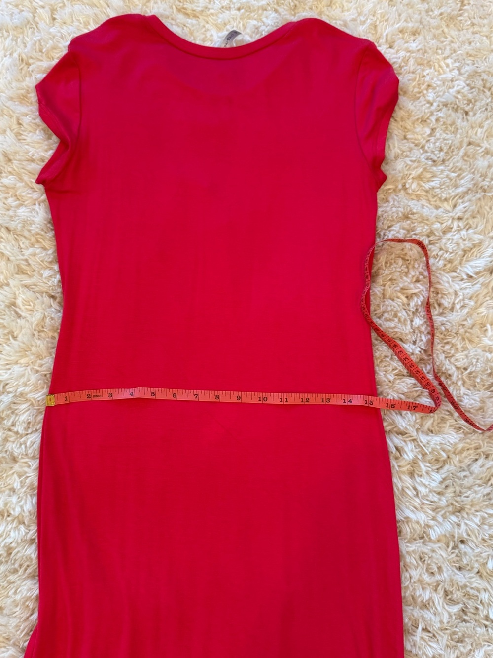 Acting Pro Red maxi dress women’s size medium - Picture 6 of 7